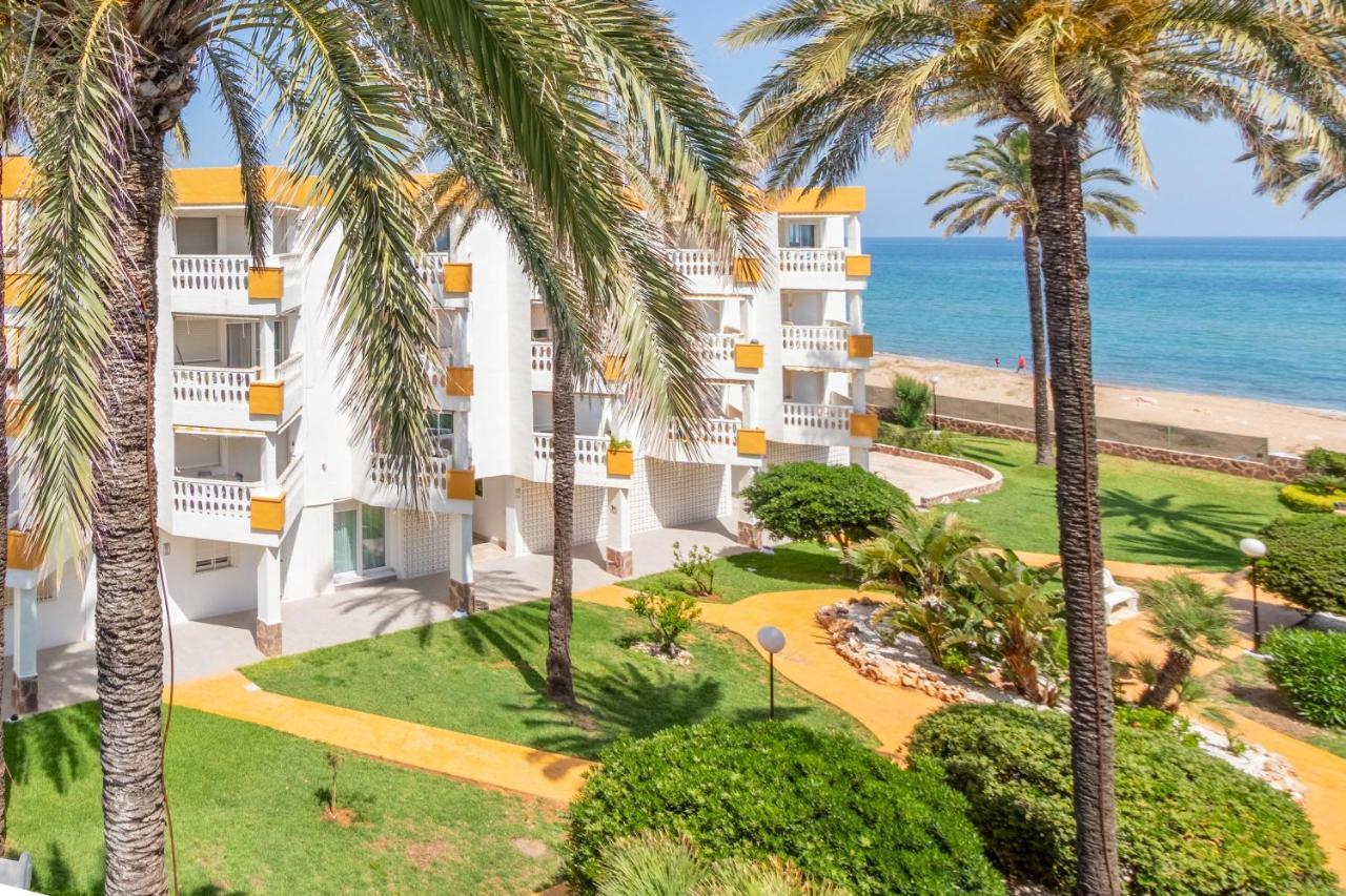 A46 Vistas Al Mar Desde La Terraza Lägenhet Denia Exteriör bild
